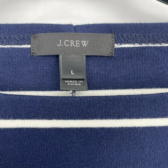 J. Crew Navy and White Striped Sweater - Picture 5 of 7